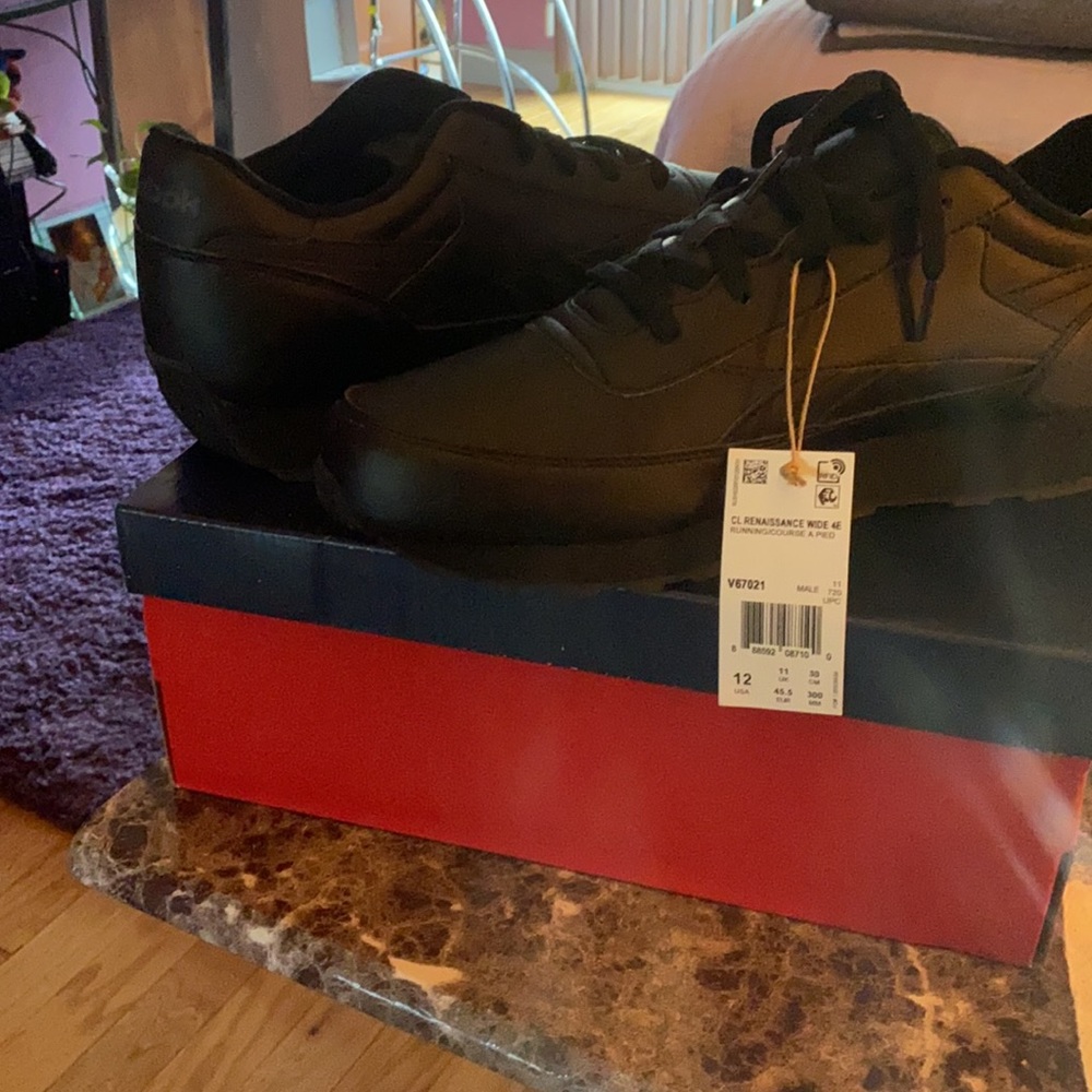 Black Reebok Sneakers… - Picture 2 of 4